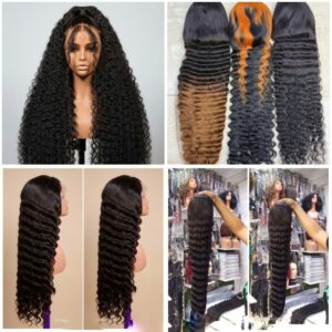 DEAL 01: Human Hair Blend + Full Frontal Wig