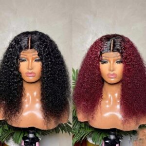 DEAL 264 JERRY CURLS BLEND WIG